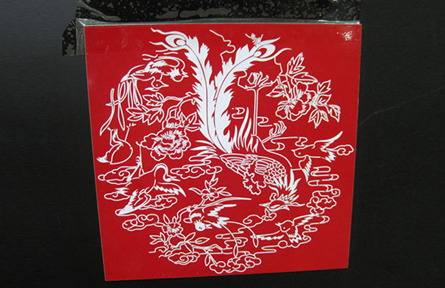 Double Color Plate Laser Engraving