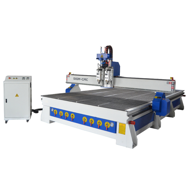 ACE-2141 Pneumatic two heads cnc router