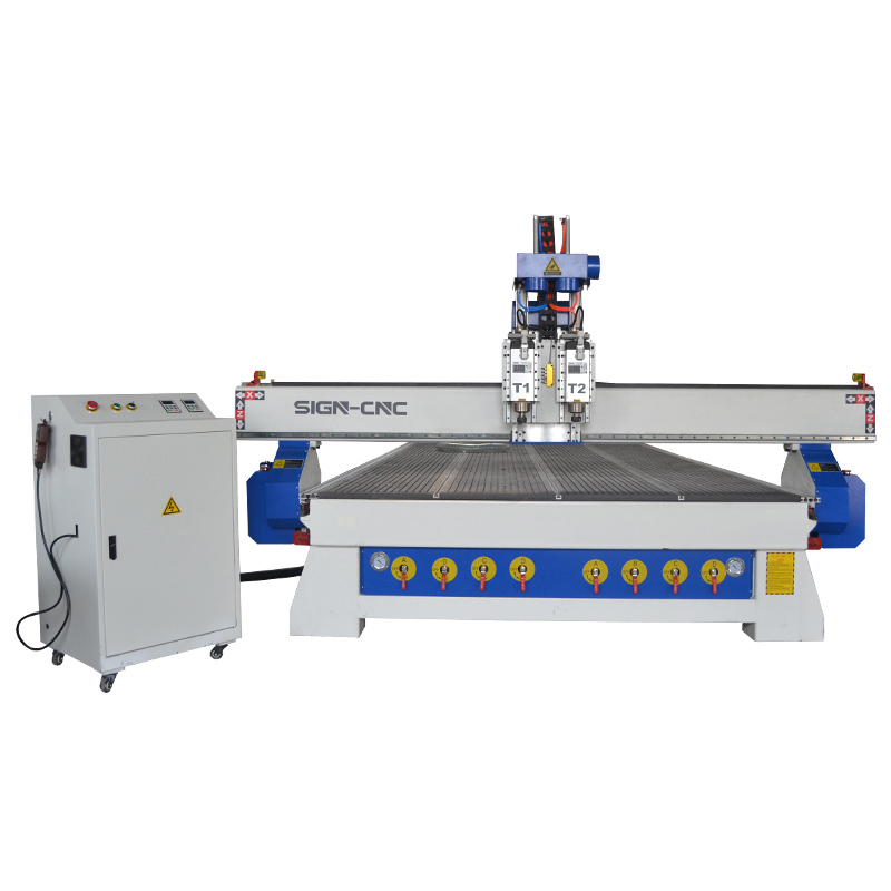 ACE-2141 Pneumatic two heads cnc router