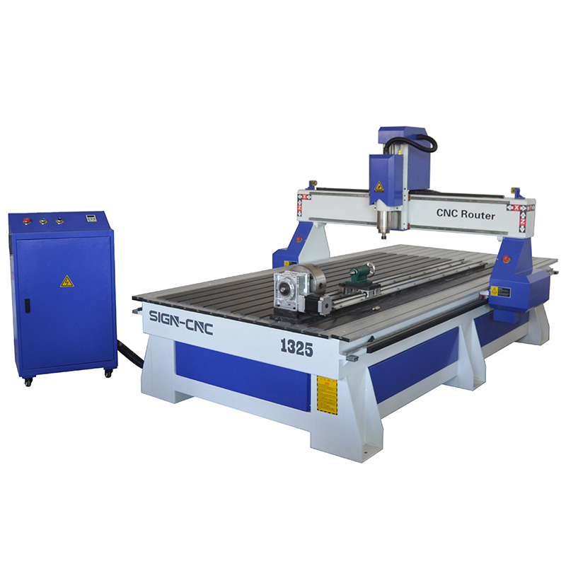 ACE-1325 CNC Router with Rotary for woodworking