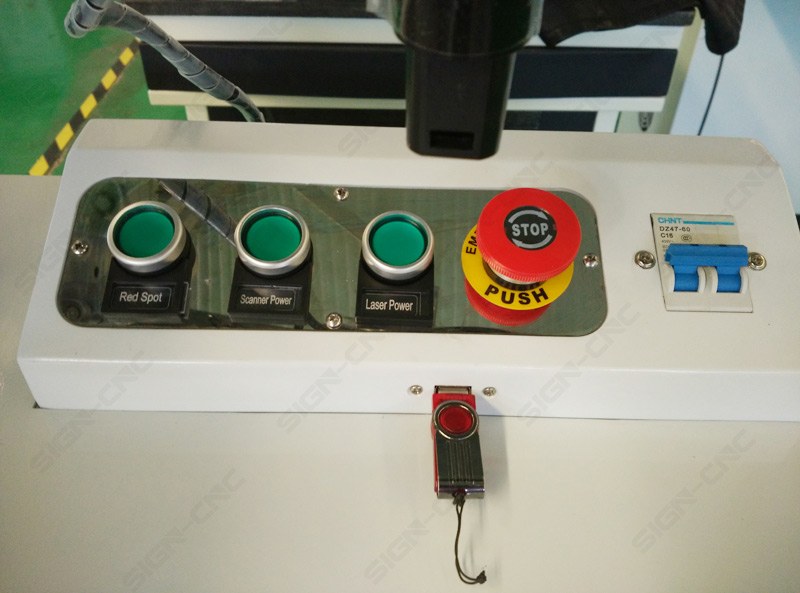 Fiber Laser Marking Machine for LED Lights