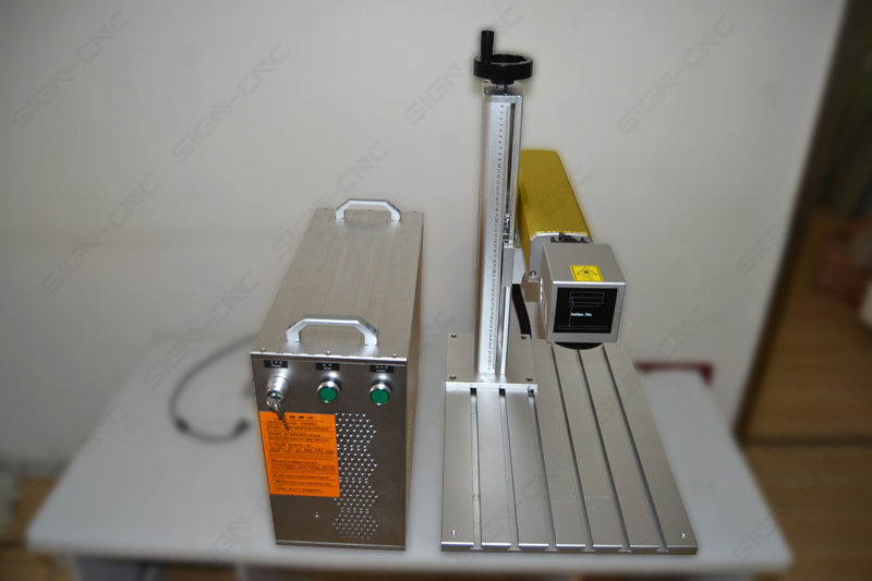 Split Fiber Laser Marking Machine 20W 30W