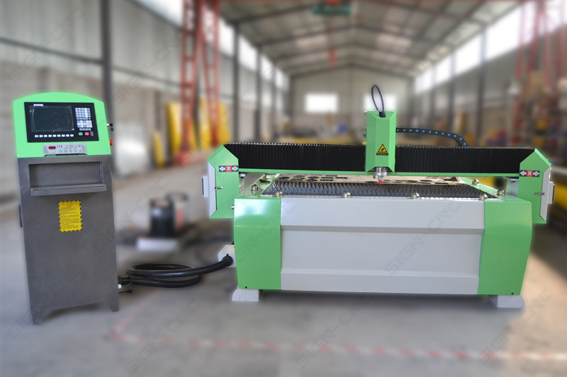 Plasma Steel Plate Cutting Machine Green