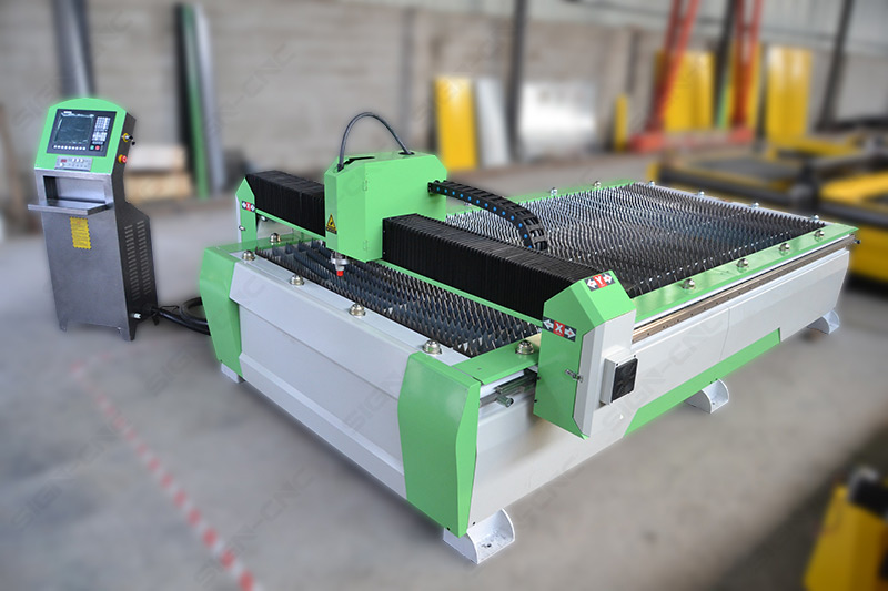 Plasma Steel Plate Cutting Machine Green