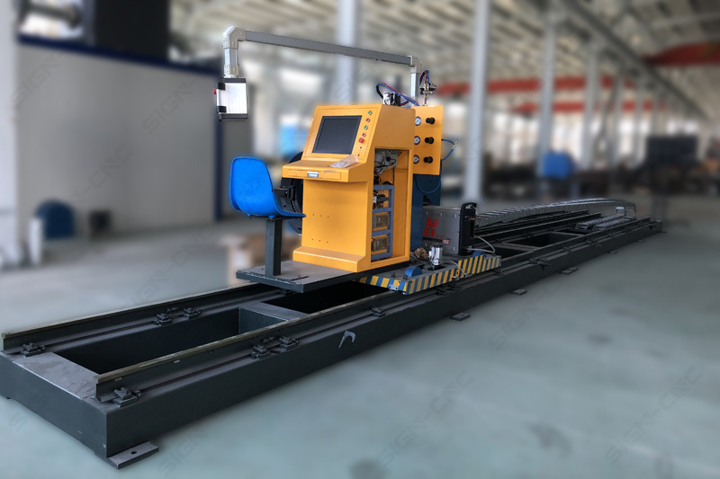 8 Axis CNC Pipe Profile Cutting Machine