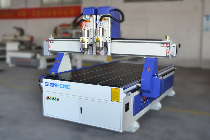 ACE-1325 Two Heads Wood and Metal cnc router