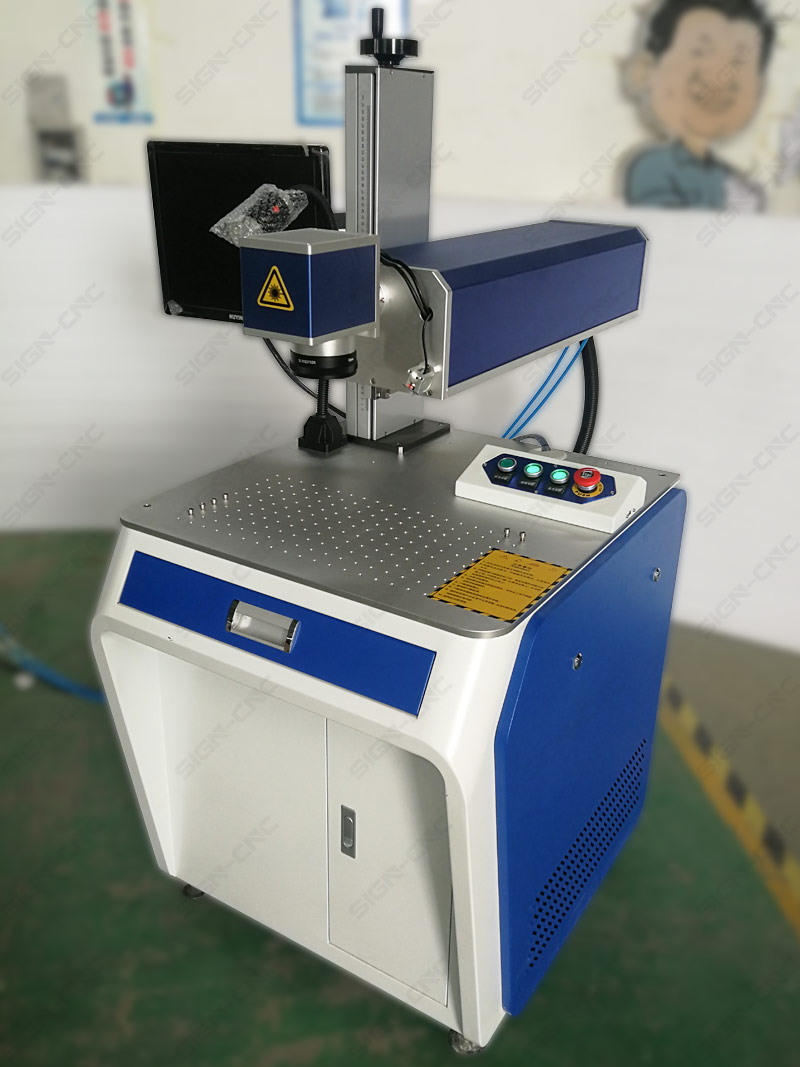 CO2 Laser Ultraviolet Ray Marking Machine 80W