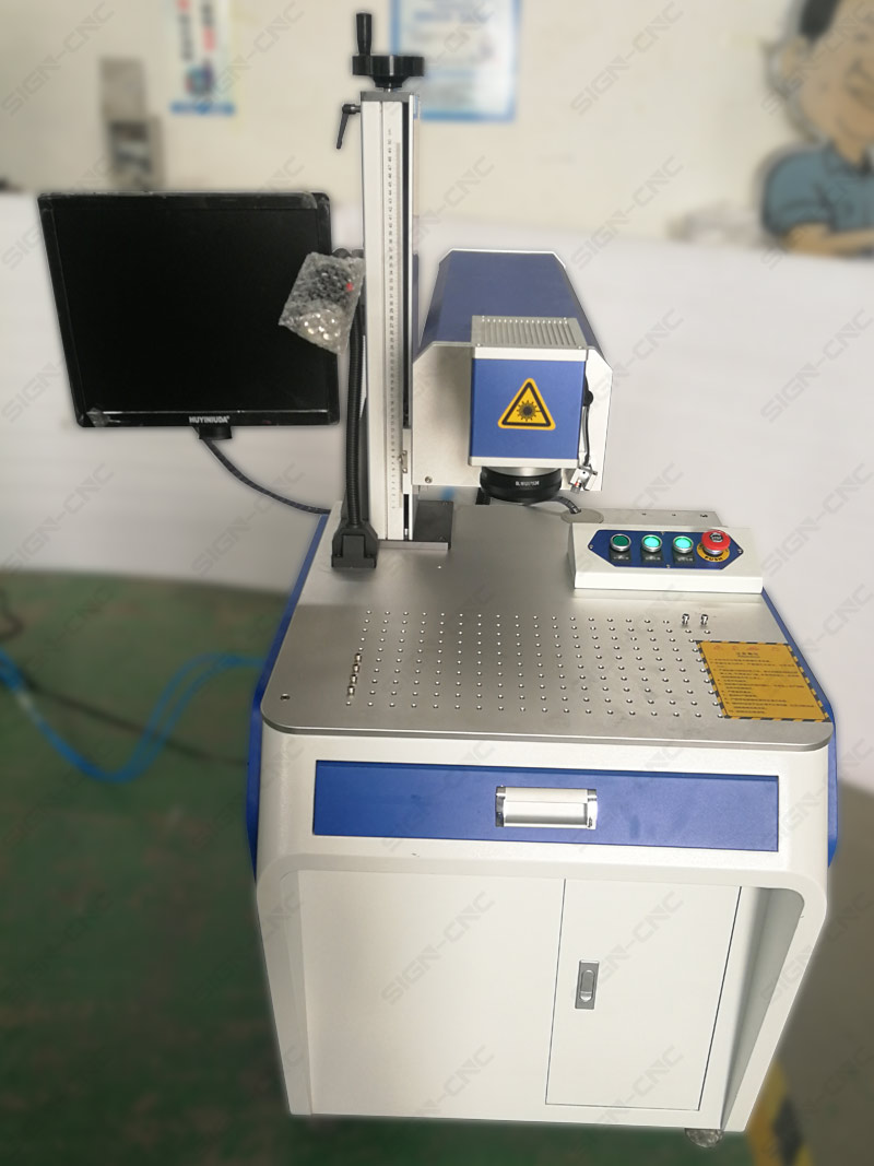 CO2 Laser Ultraviolet Ray Marking Machine 80W