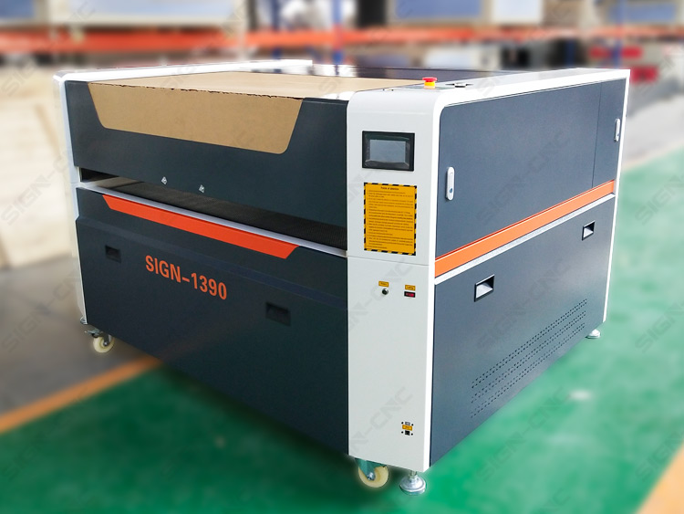 Co2 1390 laser mixed cutting machine for metal