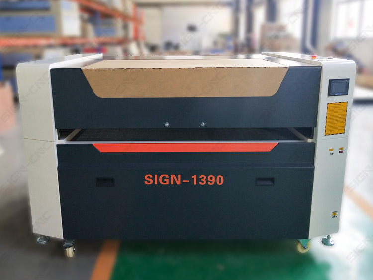 Co2 1390 laser mixed cutting machine for metal