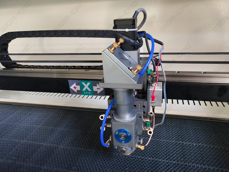 Co2 1390 laser mixed cutting machine for metal