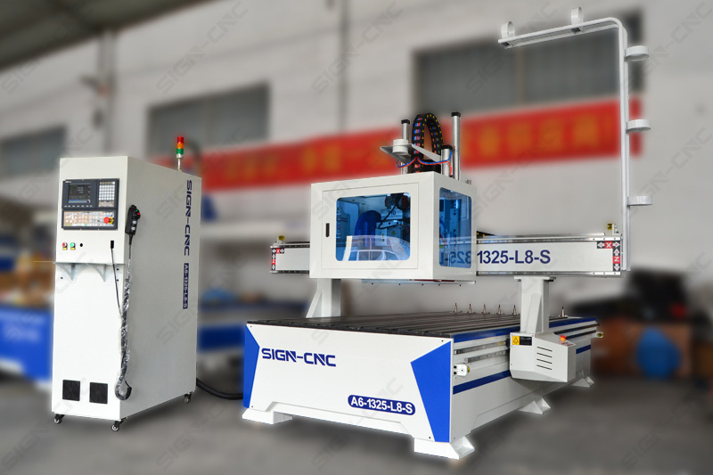 ACE-1325 ATC CNC router with saw