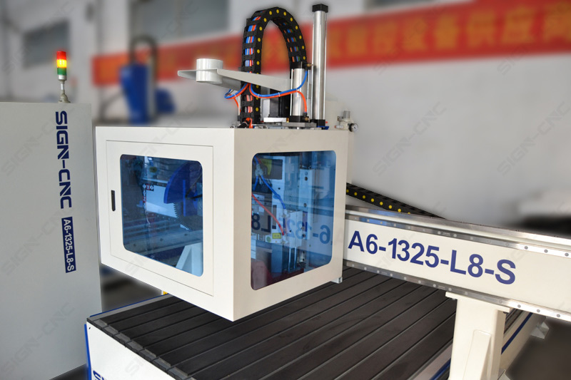 ACE-1325 ATC CNC router with saw