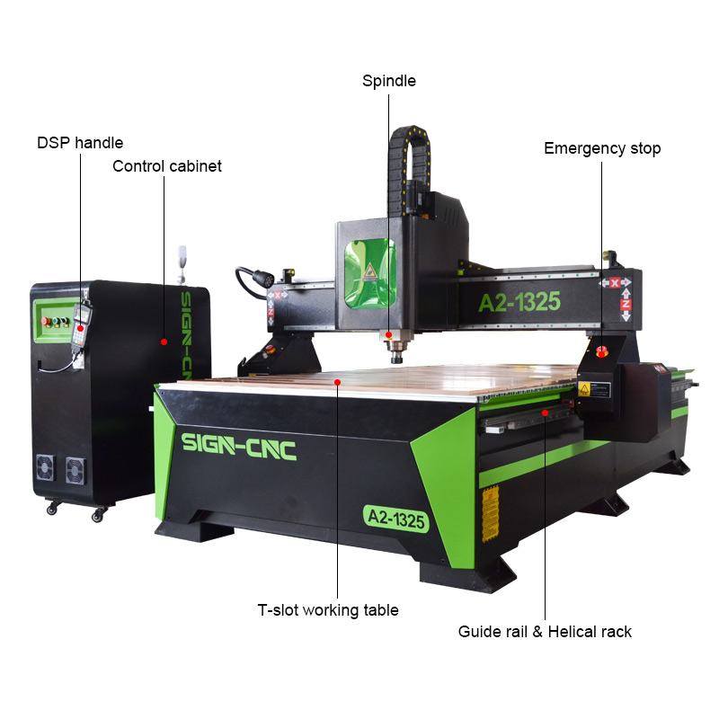 A2-1325 CNC router machine woodworking CNC router