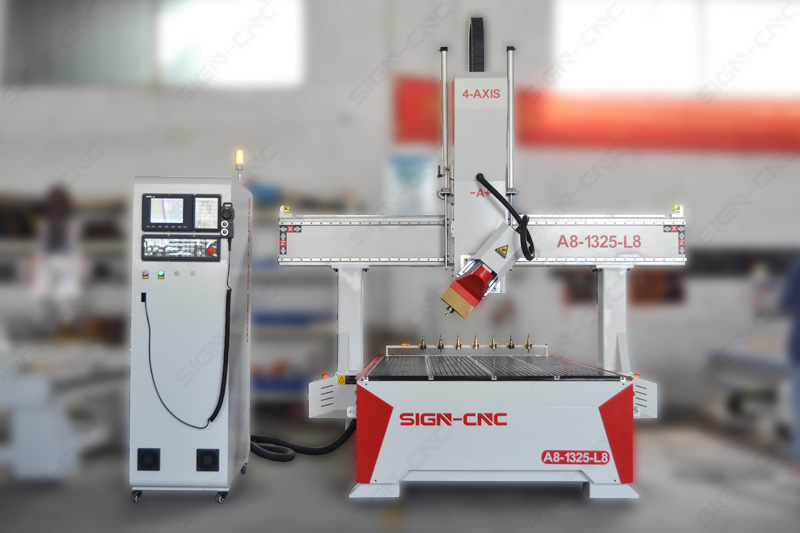 ACE-1325 ATC CNC Router Machine 4Axis Swing head