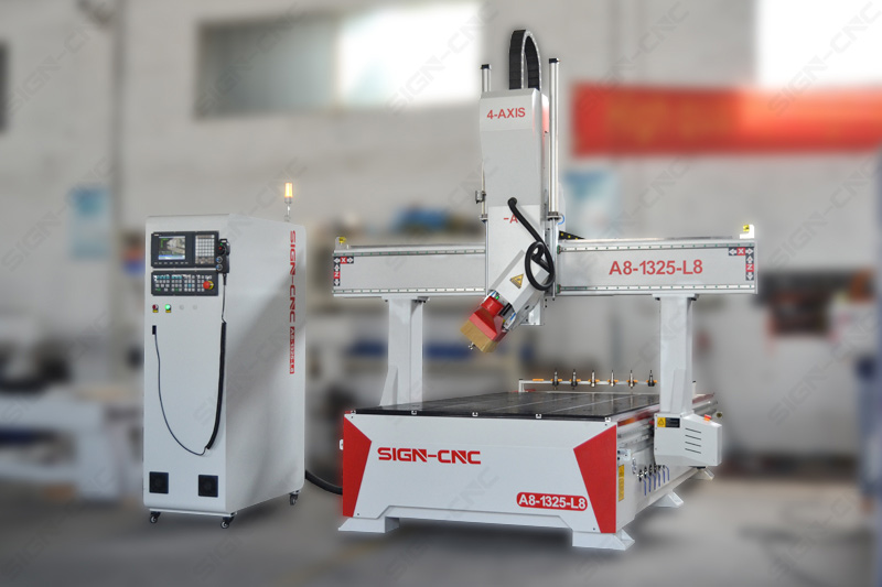 ACE-1325 ATC CNC Router Machine 4Axis Swing head