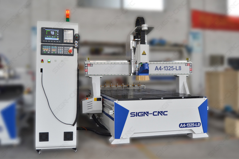 A4-1325-L8 ATC CNC router machine woodworking CNC router