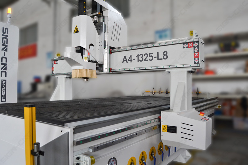 A4-1325-L8 ATC Wood cnc router machine for wood industries