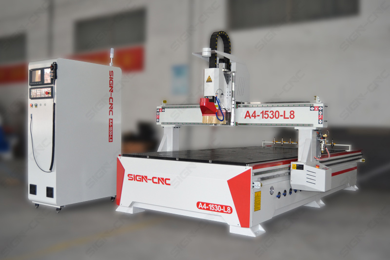 A4-1530-L8 ATC CNC router door making machine