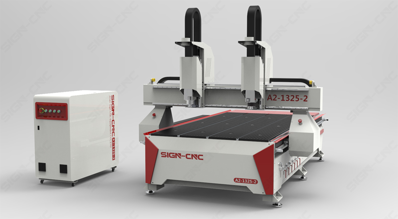 A2-1325-2Double head CNC router machine