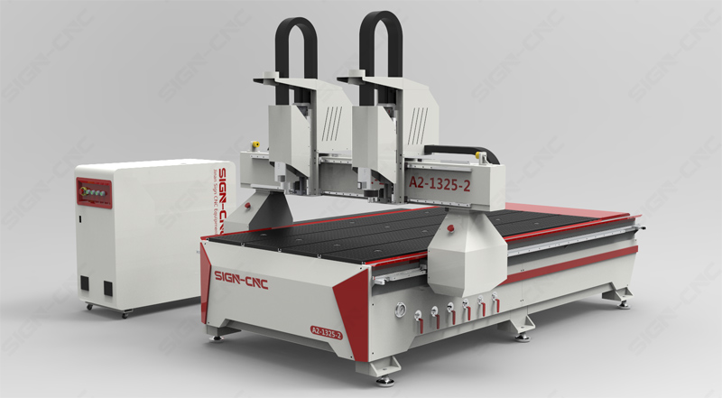 A2-1325-2Double head CNC router machine