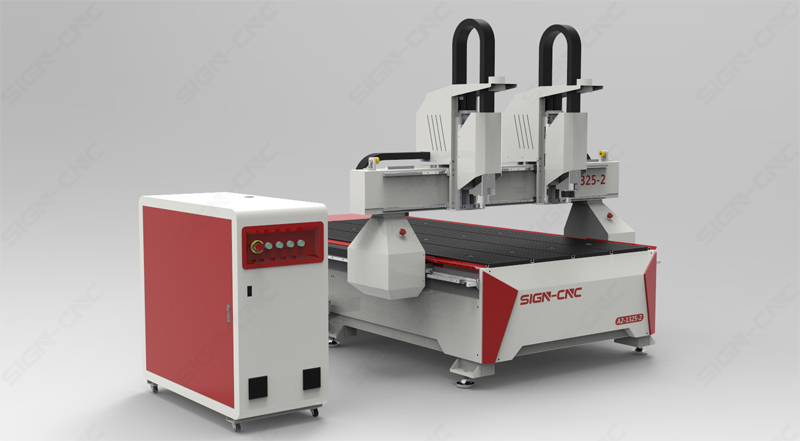 A2-1325-2Double head CNC router machine