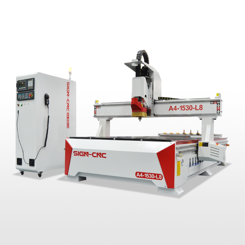 Automatic tool change woodworking CNC Router machine