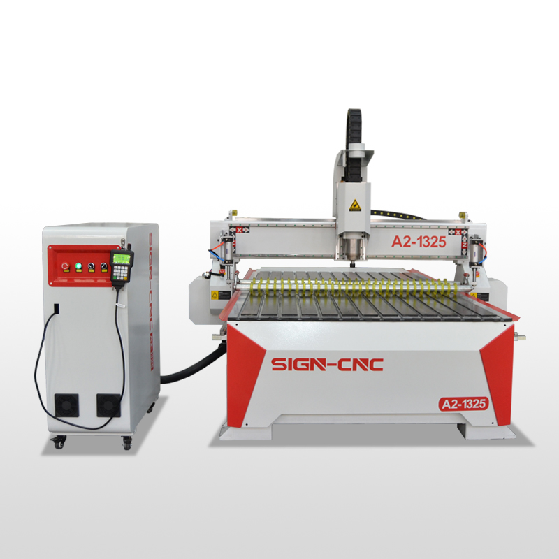 A2-1325 CNC Router With Pneumatic Pressure roller