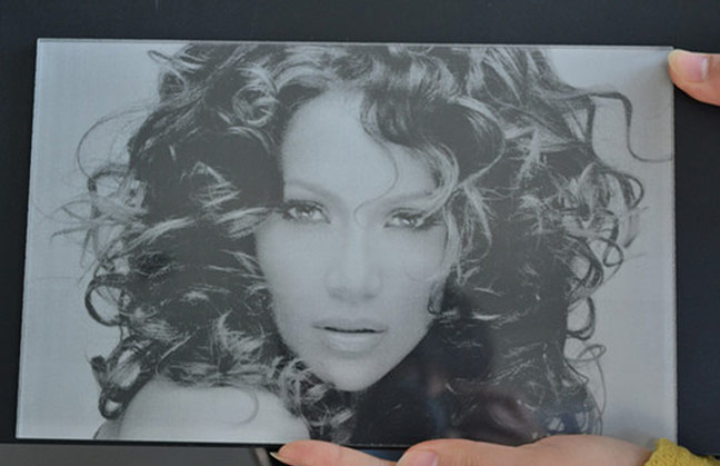 Acrylic Photo Laser Engraving