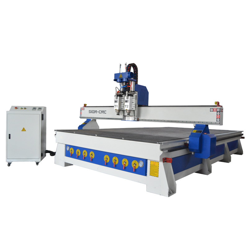 ACE-2141 Pneumatic two heads cnc router