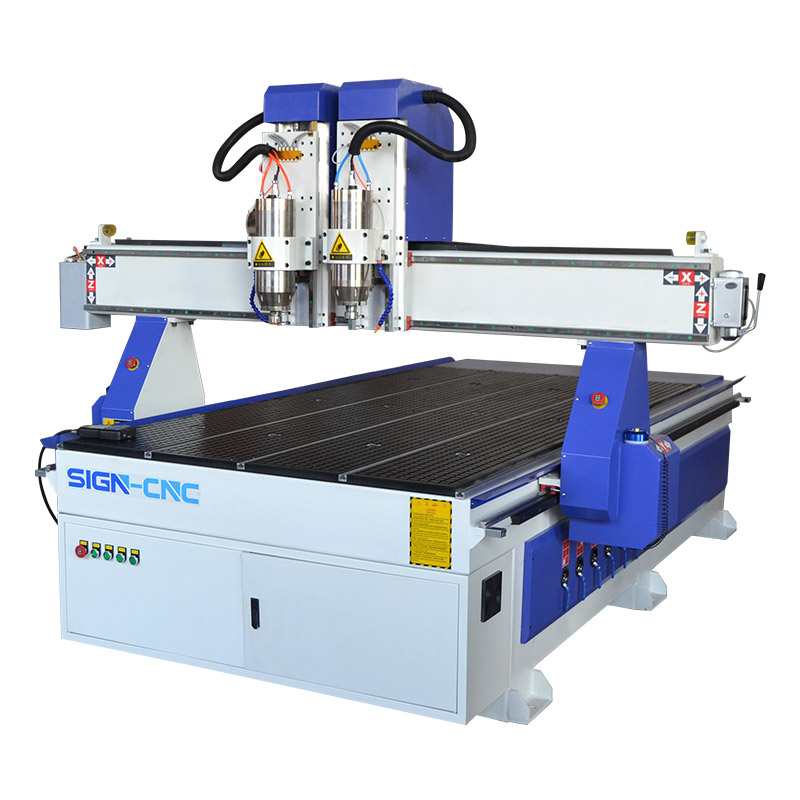 ACE-1325 Two Heads Wood and Metal cnc router