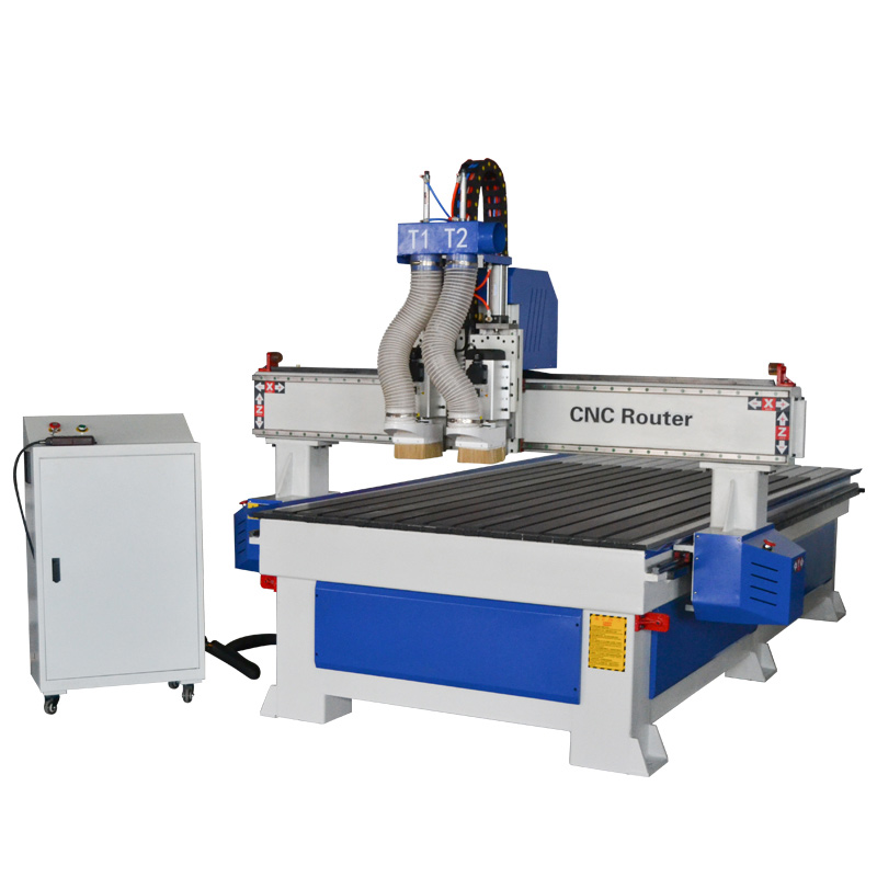 ATC CNC router pneumatic multi heads/ spindles