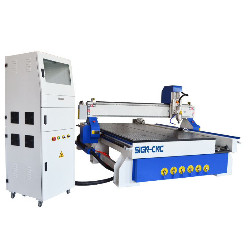 3D CNC Router with Rotary Axis 1325 Woorking Engraving Machine