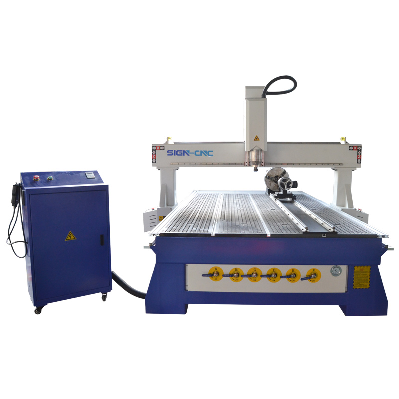 1325 1530 4 Axis CNC Router Supplier with Rotary Device