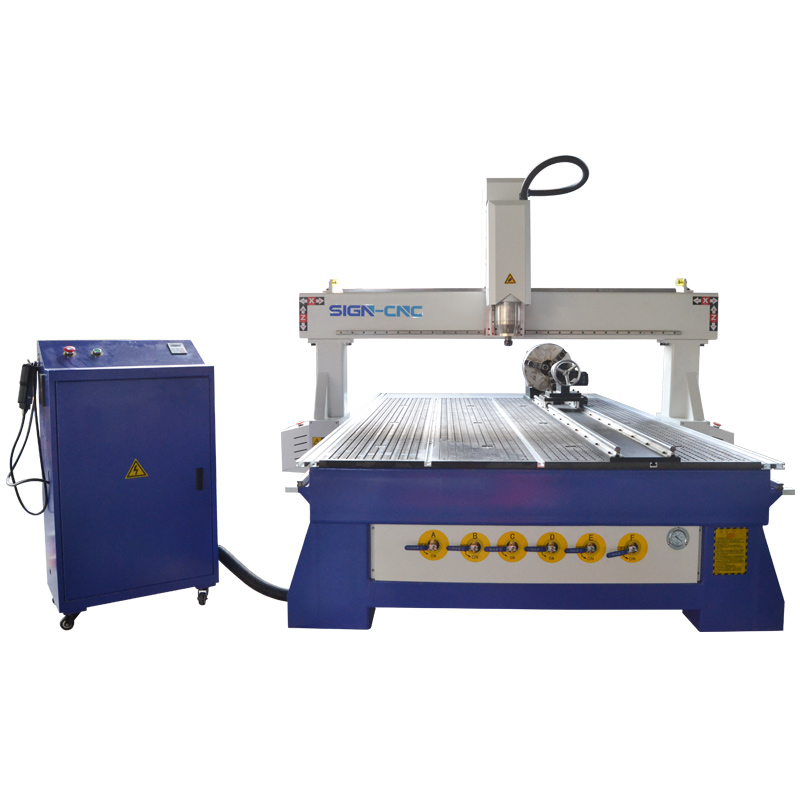 1325 1530 4 Axis CNC Router Supplier with Rotary Device