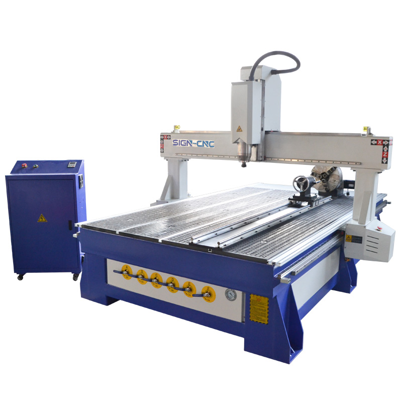 1325 1530 4 Axis CNC Router Supplier with Rotary Device