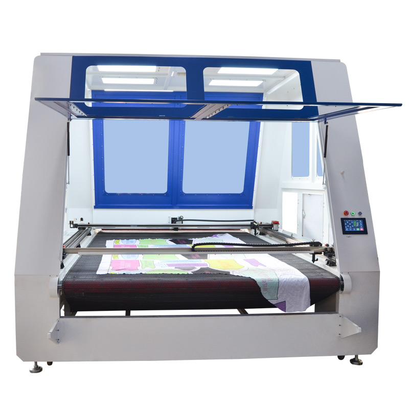 CO2 laser fabric cutting machine with CCD