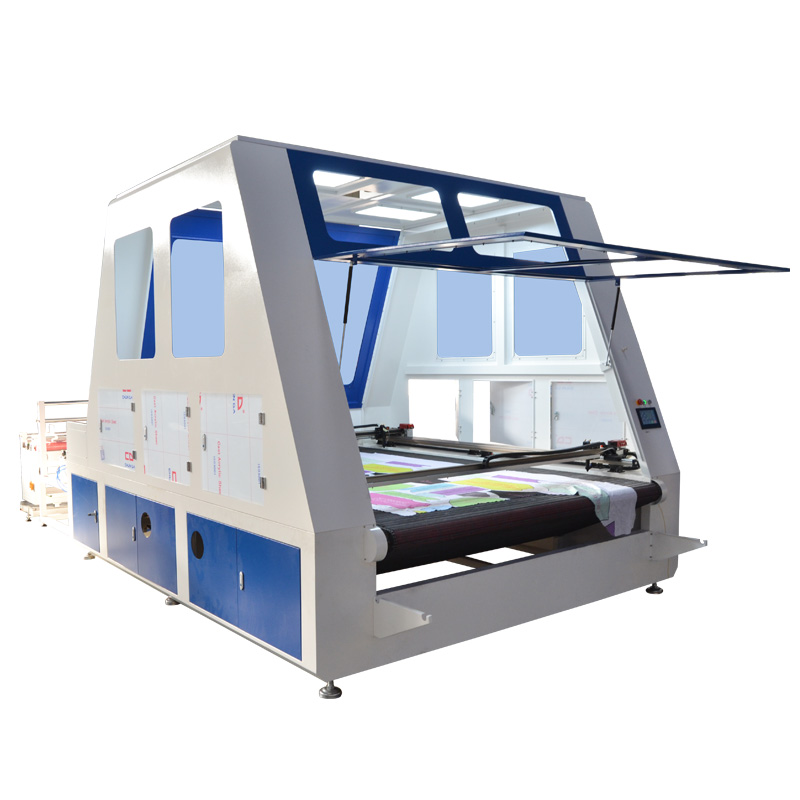 CO2 laser fabric cutting machine with CCD