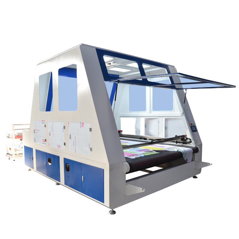 CO2 laser fabric cutting machine with CCD