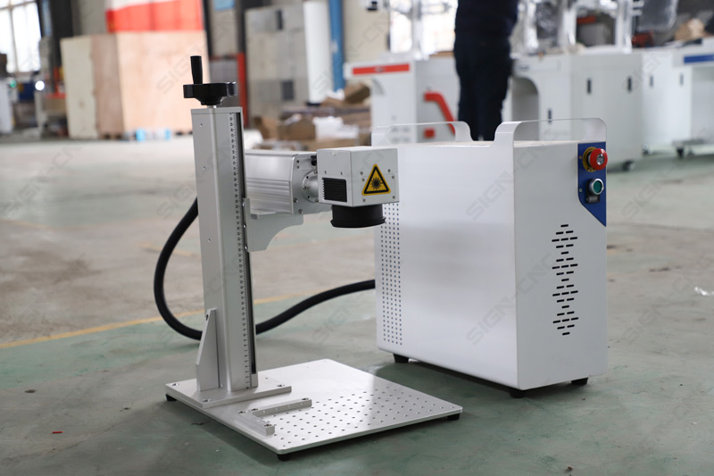 Split Fiber Laser Marking Machine 30W 50W NEW