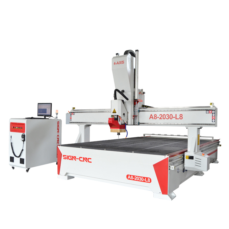 ACE-2030 CNC Router Machine 4Axis Swing head 