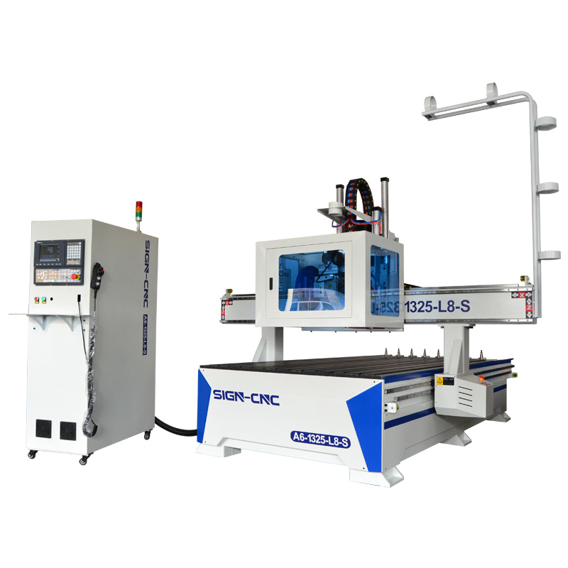 ACE-1325 ATC CNC router with saw 