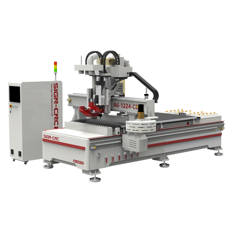 A6-1224-C12 Automatic CNC Router Machine for Furniture Production Line,