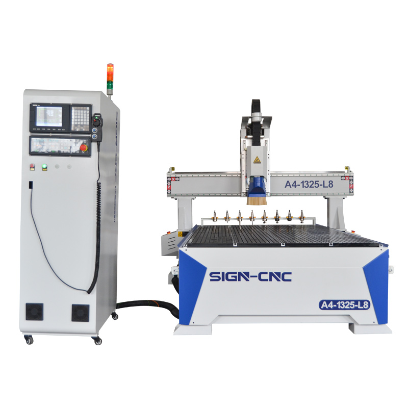 A4-1325-L8 ATC CNC router machine woodworking CNC router