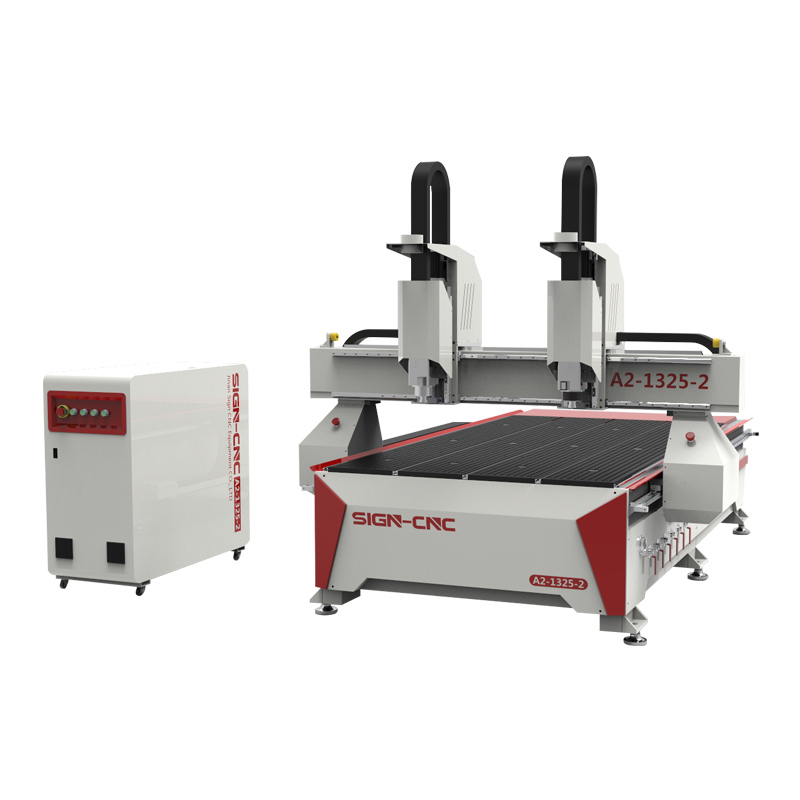 A2-1325-2Double head CNC router machine 