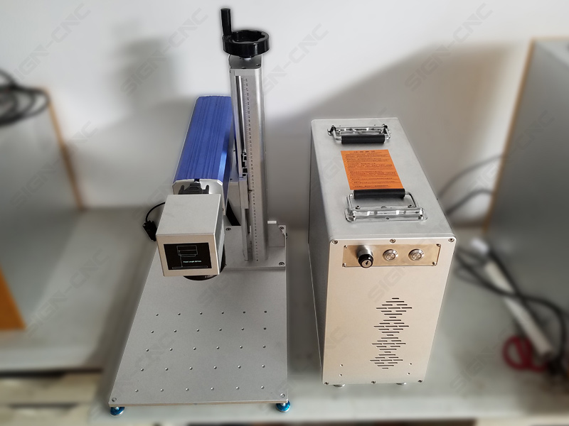 Split Fiber Laser Marking Machine 20W